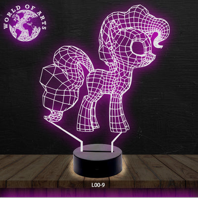 My little pony 3D led lamp