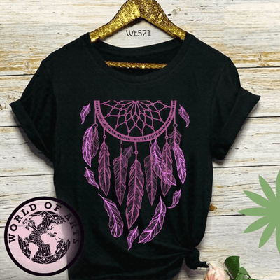 Purple Dream Catcher T-Shirt