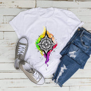 Colorful Compass T-shirt