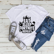 Eat Sleep Fortnite Repeat T-Shirt