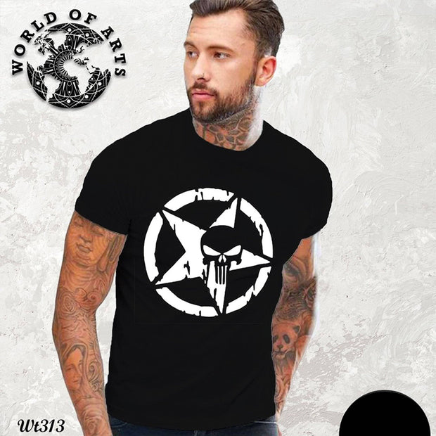 Skull star t-shirt
