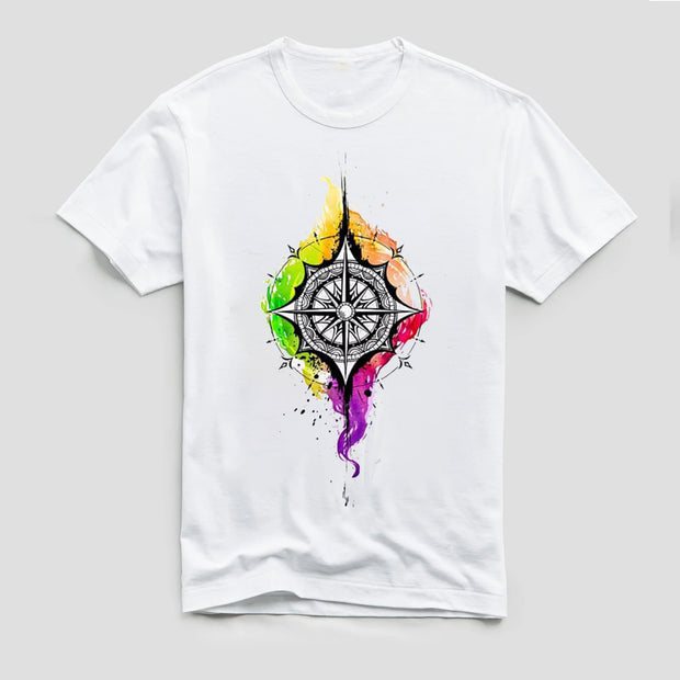 Colorful Compass T-shirt