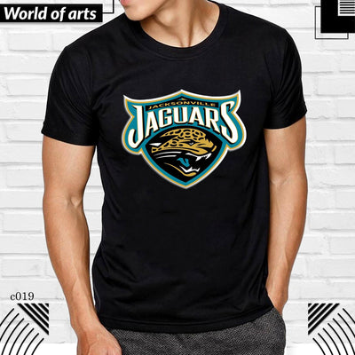 Cyan Emblem jaguar T-Shirt