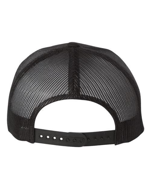 Customized Full Black Cap