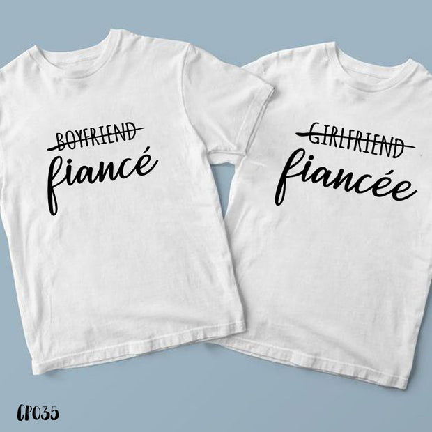 fiance Couples T-shirt