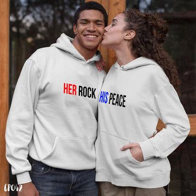 Her rock his peace T shirt