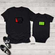 Mom and son battery T Shirt