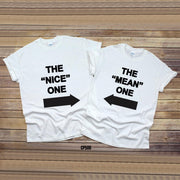 Couples the nice the mean T-shirt
