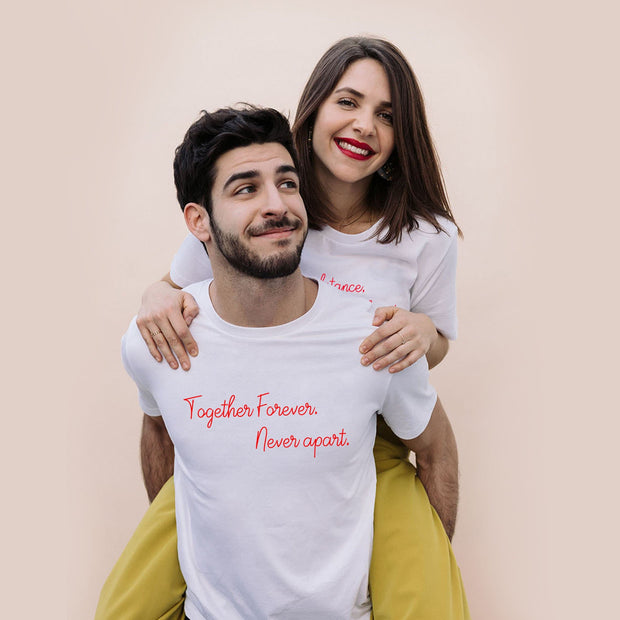 Couples together for ever Quote T-shirt