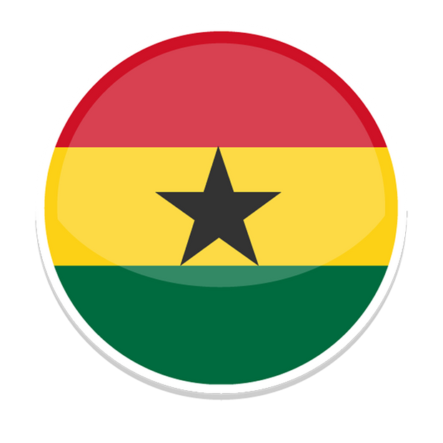 Ghana circle flag T-Shirt