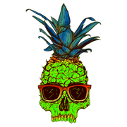 skull pineapple T-Shirt