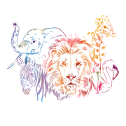 Ghana animals T-shirt