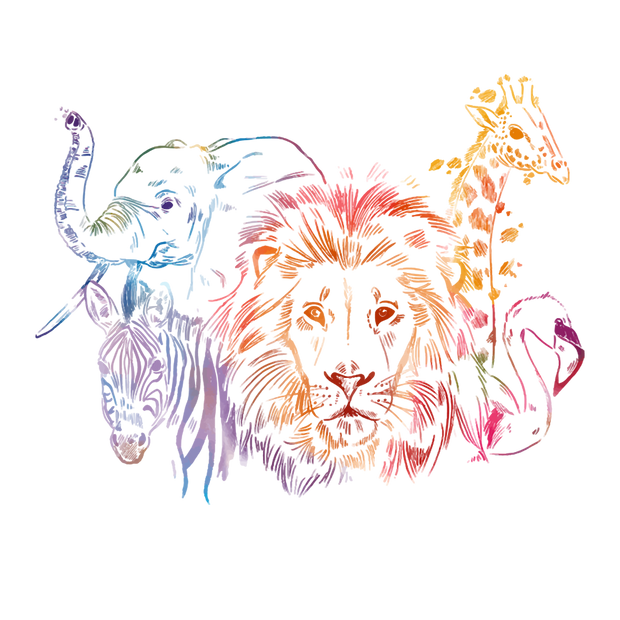 Ghana animals T-shirt