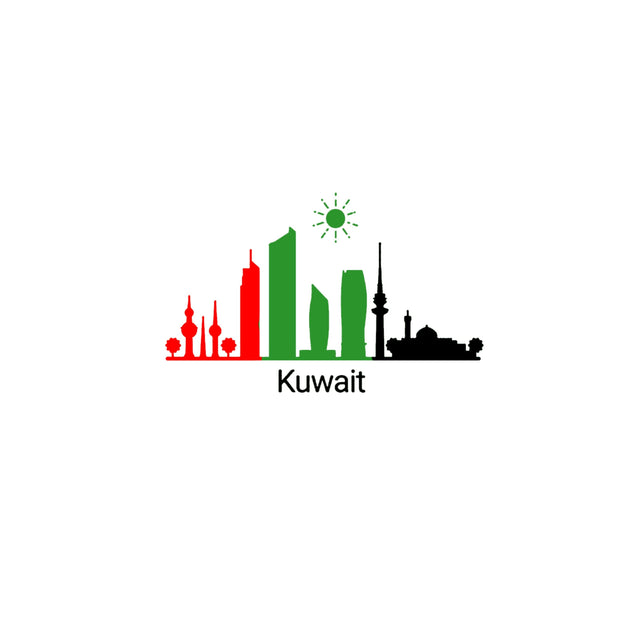Kuwait city illustration T-Shirt