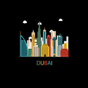 Dubai illustration T-Shirt