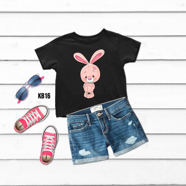 cute rabbit Girls t-shirt for kids