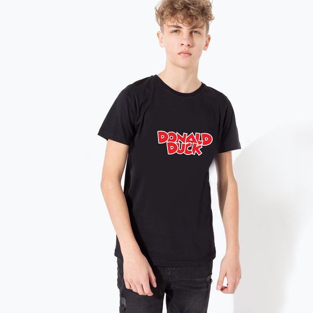 Donald duck Boys black T-shirt for kids