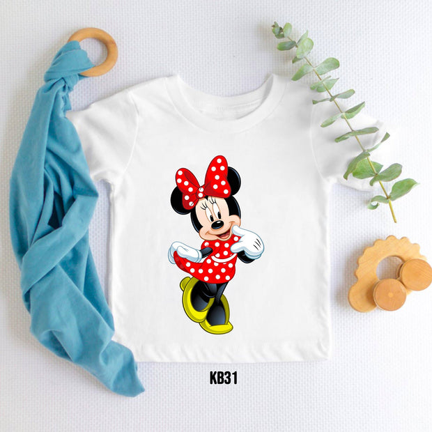 Cute Minne mouse Girls t-shirt for kids