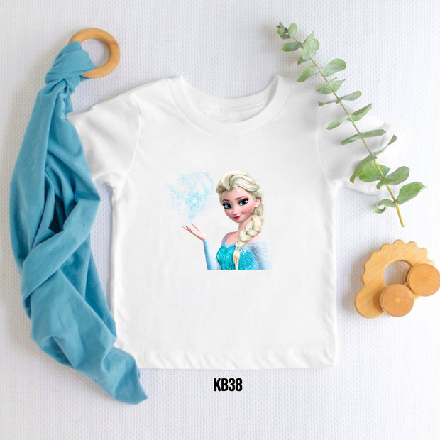 frozen elssa Girls t-shirt for kids