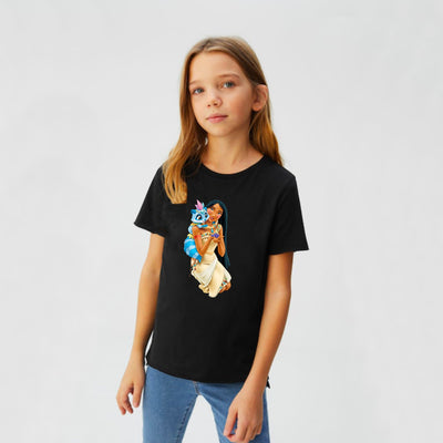 Pocahontas princess Girls t-shirt for kids