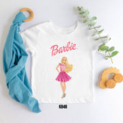 Princess Barlie girls white t-shirt for kids