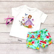 Sofia cartoon Girls t-shirt for kids
