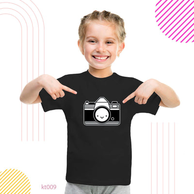 Camera Girls t-shirt for kids