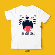 I'M ROARSOME Boys T-shirt for kids
