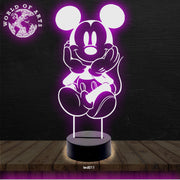 mickey mouse 3D led lamp