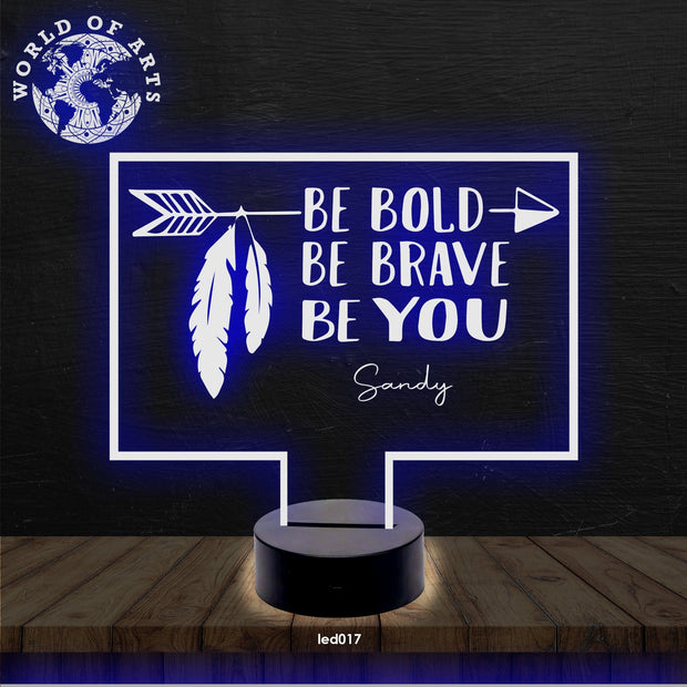 Be you 3D led lamp