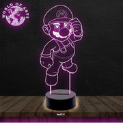 Mario 3D led lamp