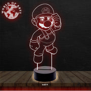 Mario 3D led lamp