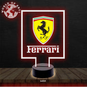 Ferrari 3D led lamp