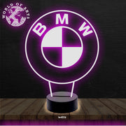 BMW logo 3D led lamp