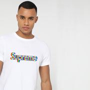 Supreme glitch logo T-Shirt