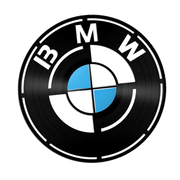 BMW logo black T-shirt