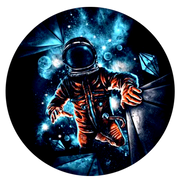 astronaut white T-Shirt