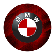 BMW logo red popsocket