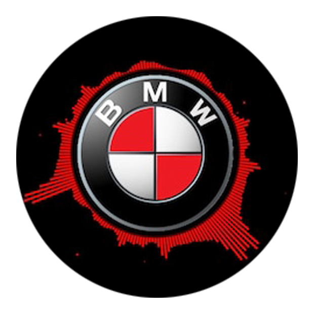 BMW logo red Popsocket