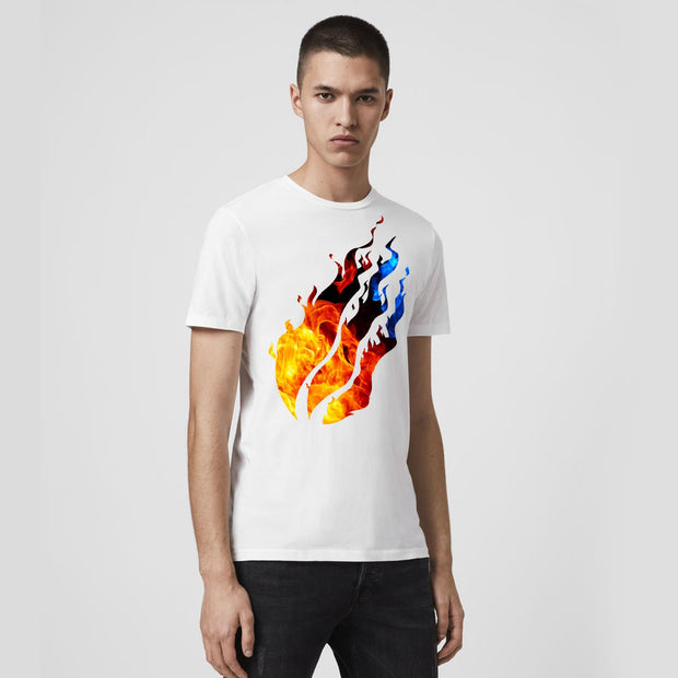 Preston red fire white T-Shirt