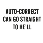 Auto-correct T-shirt
