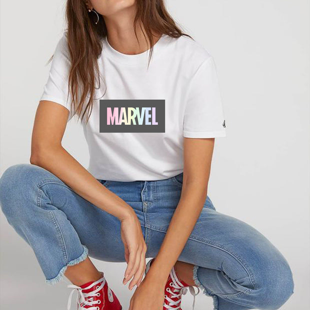 Marvel white T-shirt
