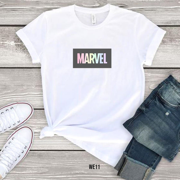 Marvel white T-shirt