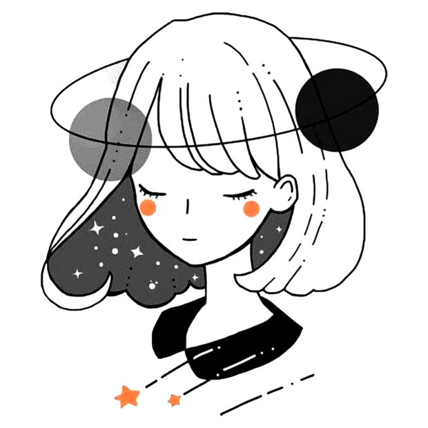girl illustration T-shirt