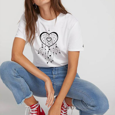 Heart dream catcher T-shirt