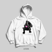 Black baby pug Hoodie