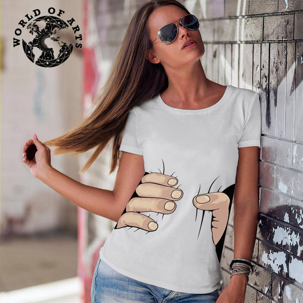 Funny Hand illustration T-Shirt
