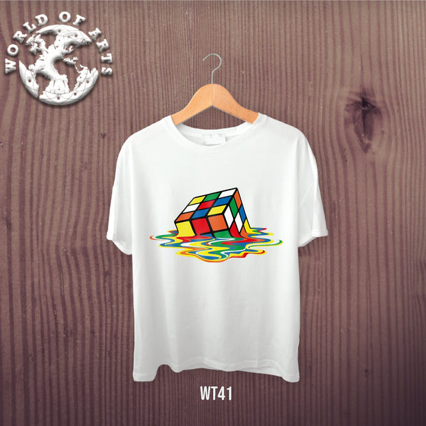 Melted Rubik T-Shirt