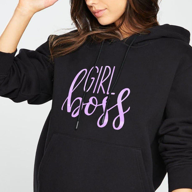 Girl boss hoodie